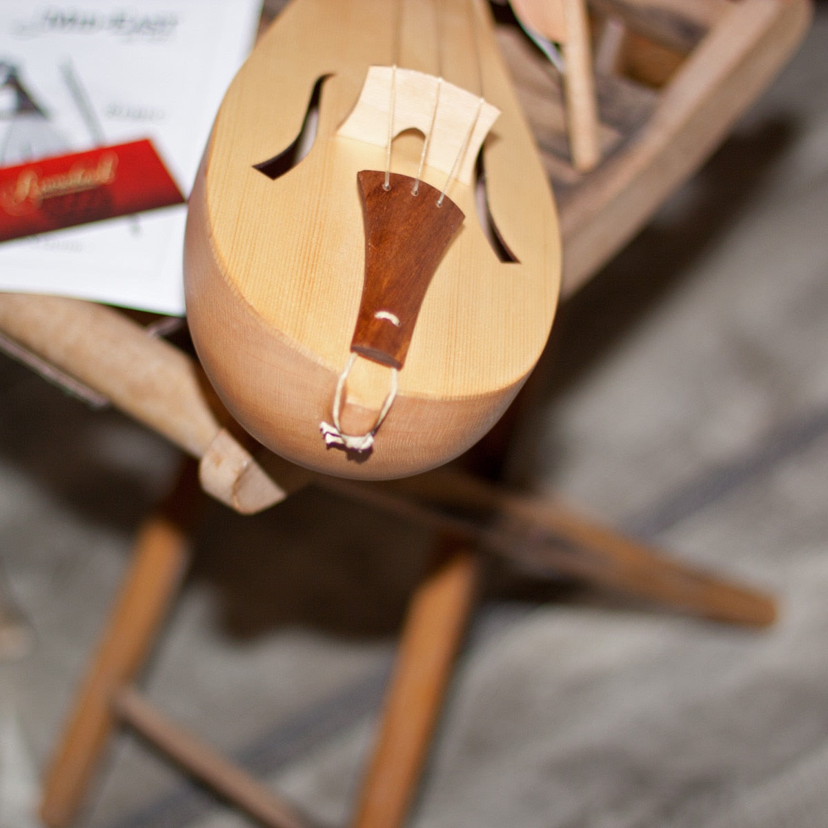 Roosebeck Rebec w/Padded Gig Bag 