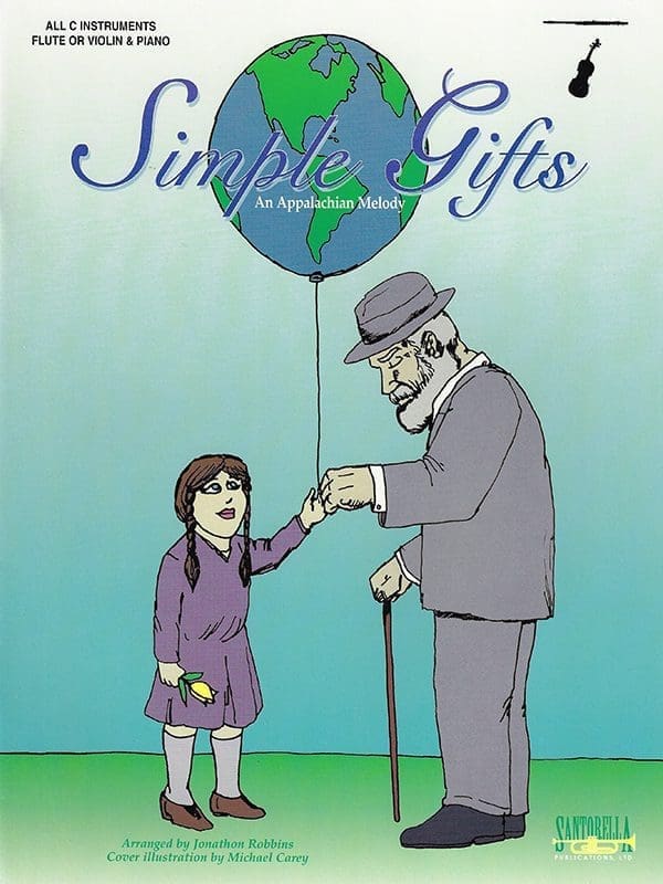 Simple Gifts for Flute or Violin and Piano 