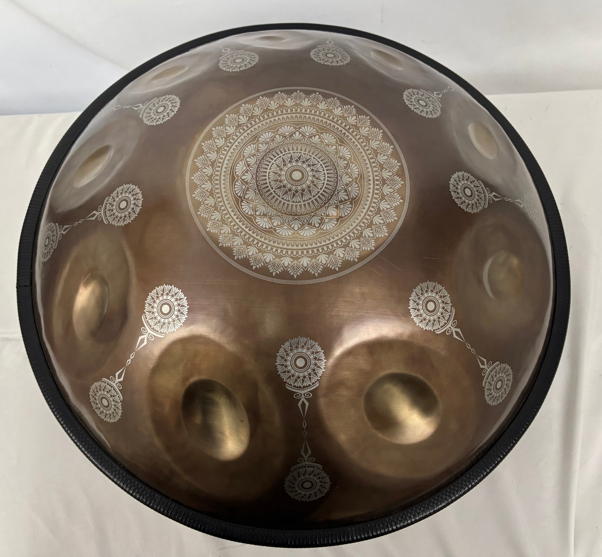 Handpan in "D Kurd" tuning, 10 notes, *Blemished* 