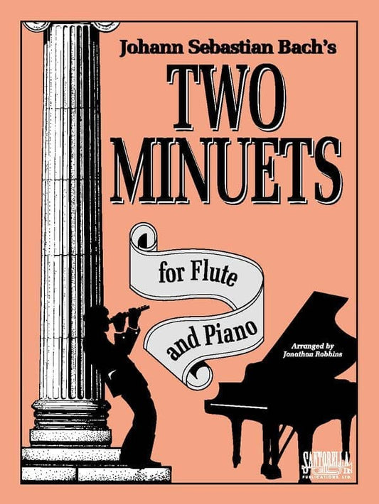 Bach's Two Minuets for Flute and Piano 
