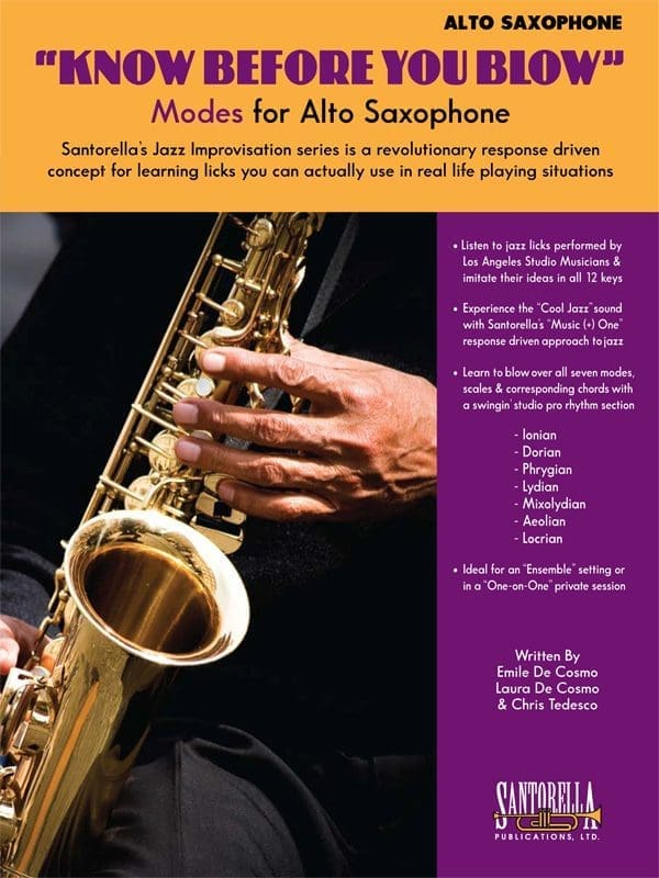 Know Before You Blow • Jazz Modes for Alto Sax 