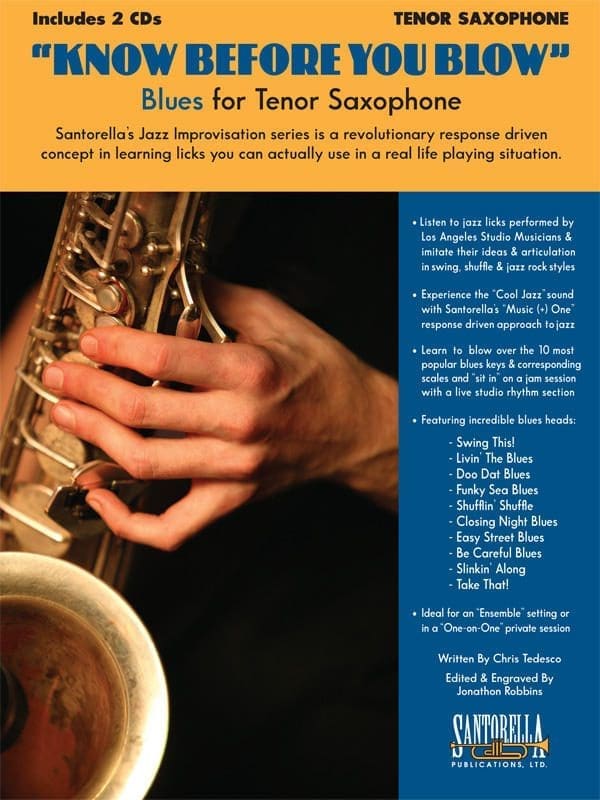 Know Before You Blow • Blues for Tenor Saxophone 