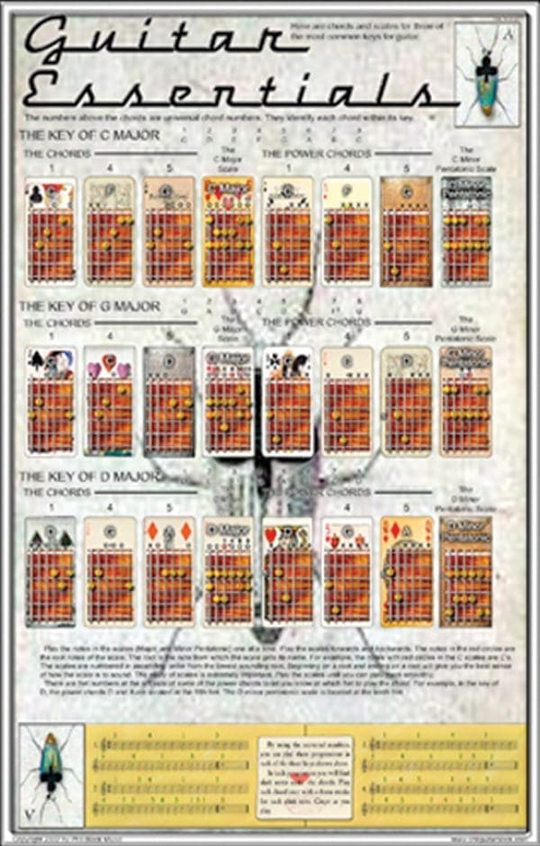 Guitar Essentials • Poster 
