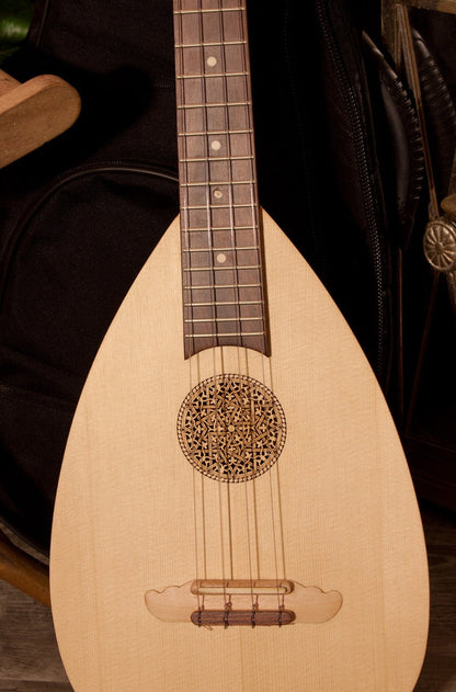 Roosebeck Baroq-ulele, Tenor, Variegated with Tuners 