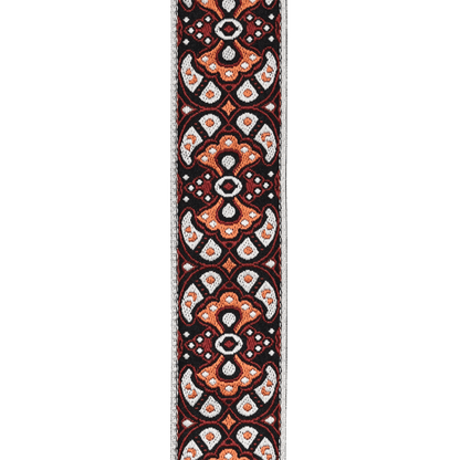 Eco Guitar Straps Red & Orange 