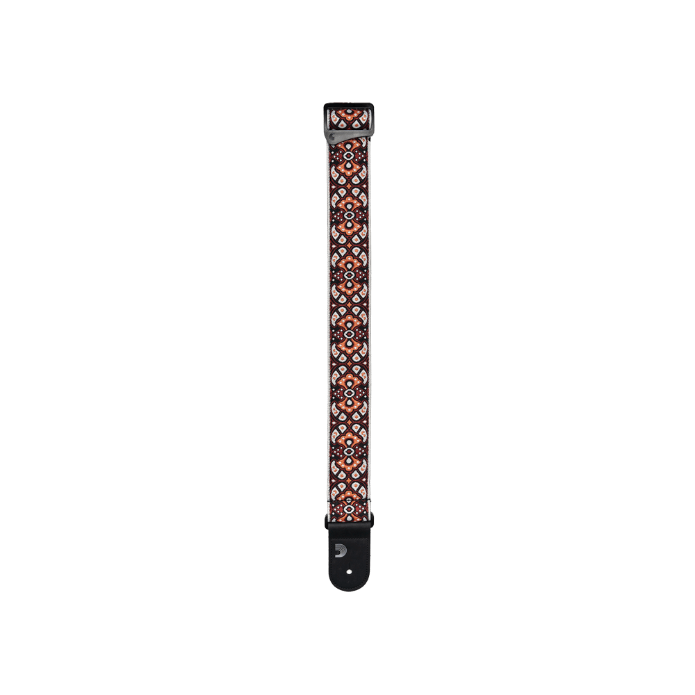 Eco Guitar Straps Red & Orange 