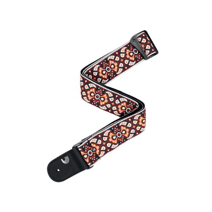 Eco Guitar Straps Red & Orange 