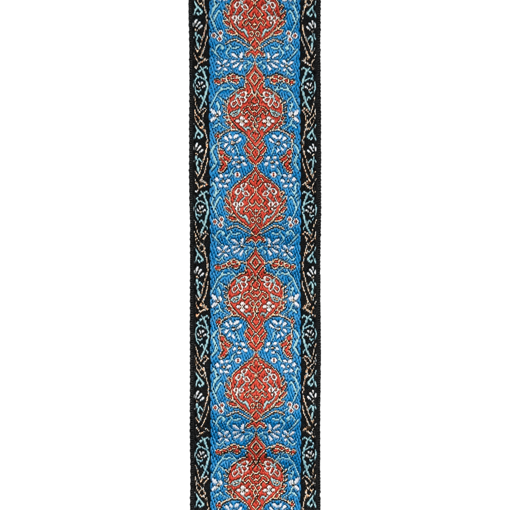 Eco Guitar Straps Blue & Orange 