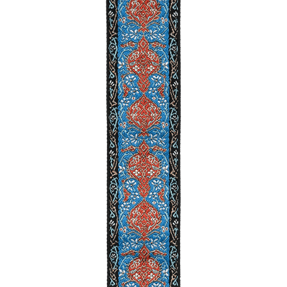 Eco Guitar Straps Blue & Orange 