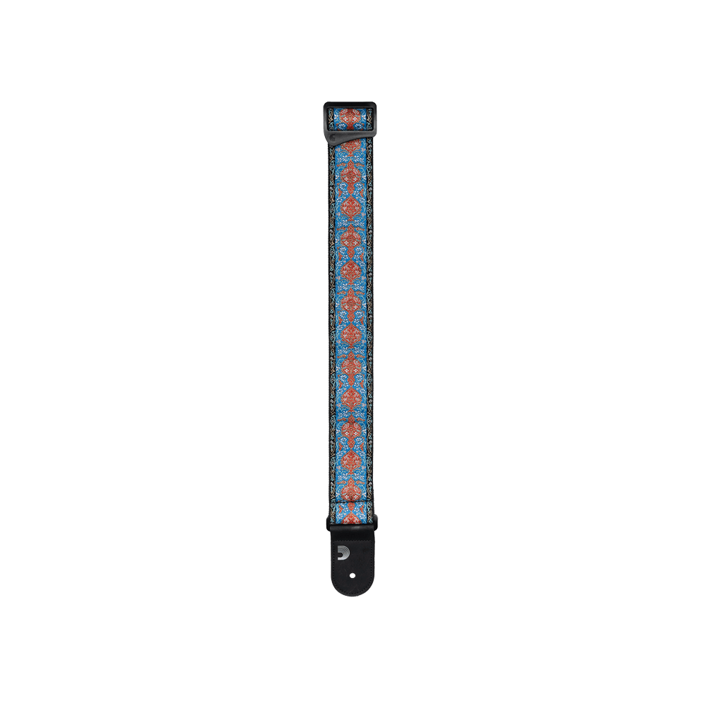Eco Guitar Straps Blue & Orange 