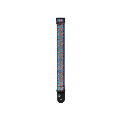 Eco Guitar Straps Blue & Orange 