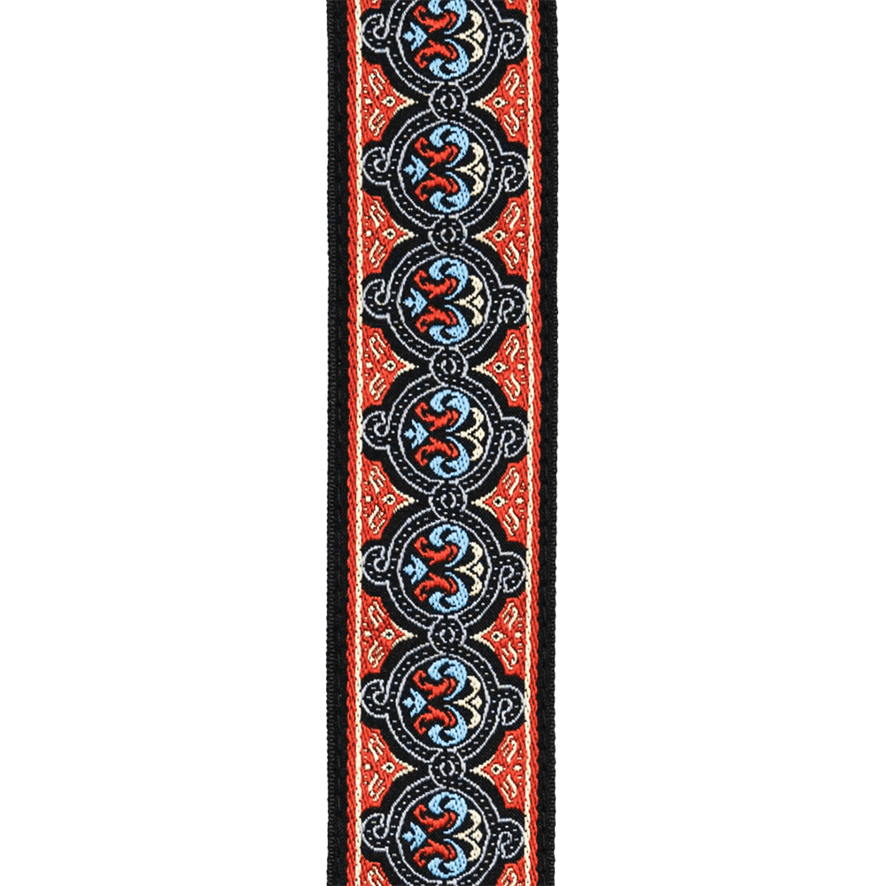 Eco Woven Guitar Strap, Orange 