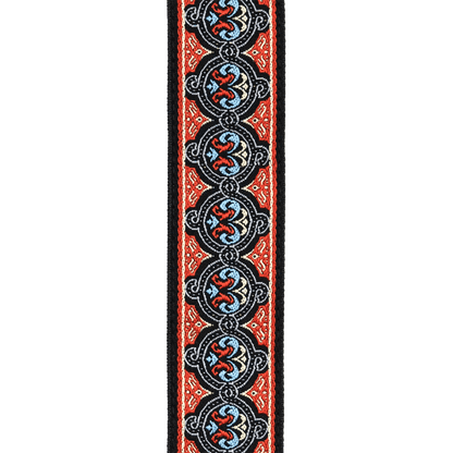 Eco Woven Guitar Strap, Orange 