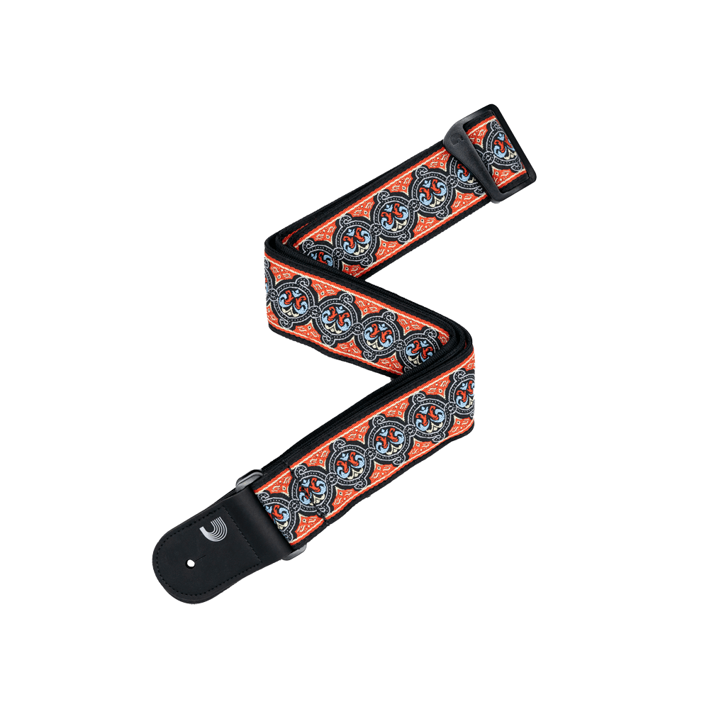 Eco Woven Guitar Strap, Orange 
