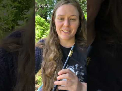 Lark in the Morning Pennywhistle, Nickel Body, Brass Head, D