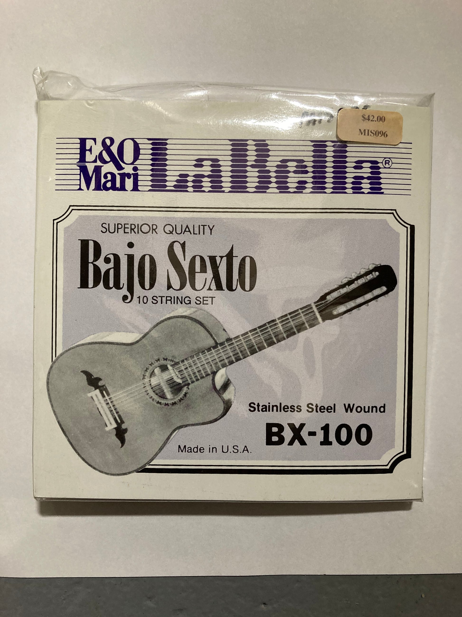 Bajo Sexto String Set Accessories_Strings Lark in the Morning   