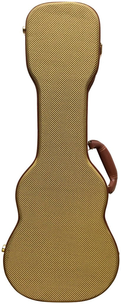 Armor Ukulele Hard Case, Tweed, With Plush Interrior Ukuleles Lark in the Morning   