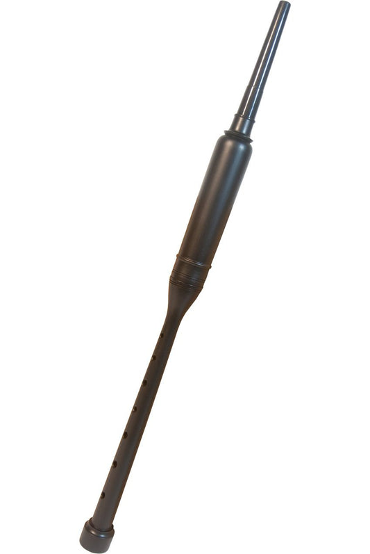 Roosebeck Practice Chanter w/out Sole w/ Black Finish 19-Inch - Red Cedar Bagpipes Roosebeck