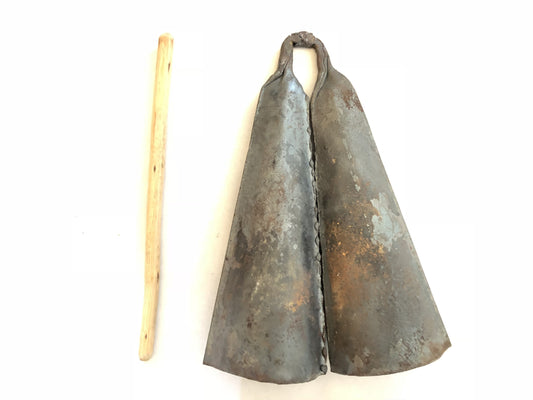 Oghene Double Bell Large 11" Bells Lark in the Morning   