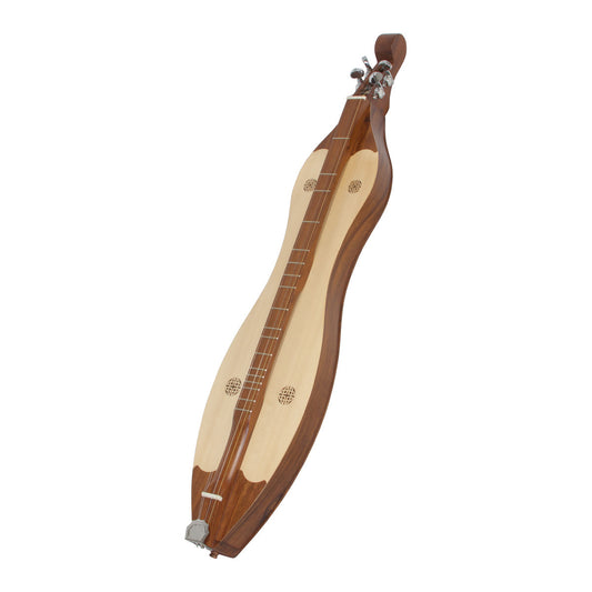 Roosebeck Grace Mountain Dulcimer 4-String Vaulted Fretboard Spruce Knotwork - Sheesham Dulcimers Roosebeck
