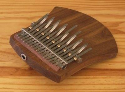 African Karimba with pickup Kalimbas & Sansulas Hugh Tracey   