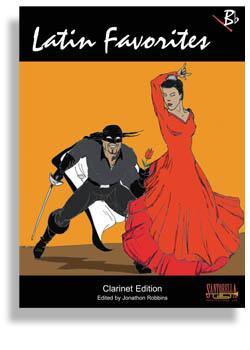 Latin Favorites for Clarinet with CD Media Santorella   