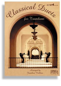 Classical Duets for Trombone with CD Media Santorella   