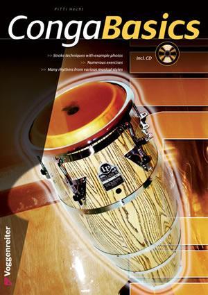 Conga Basics, English Edition  Book/CD Set Media Mel Bay   