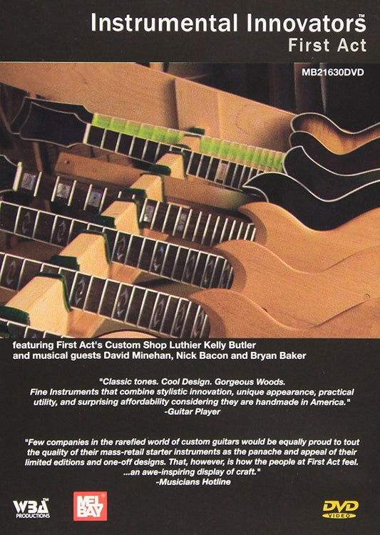 Instrumental Innovators:  Episode 7, First Act  DVD Media Mel Bay   