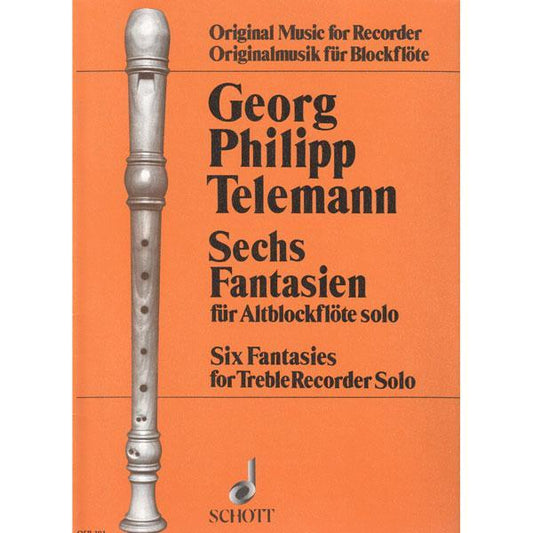 Telemann - 6 Fantasias Media Lark in the Morning   
