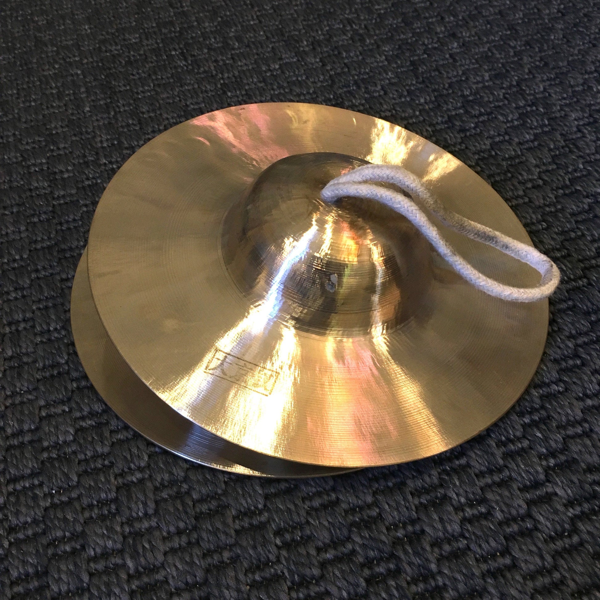 Chinese Brass Cymbals with Straps Pair (6, 7, or 8 Inch) Cymbals Lark in the Morning 8 Inch  