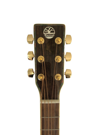 Revival RG-12 Spruce, Black Walnut Dreadnought Guitar Guitars Revival   