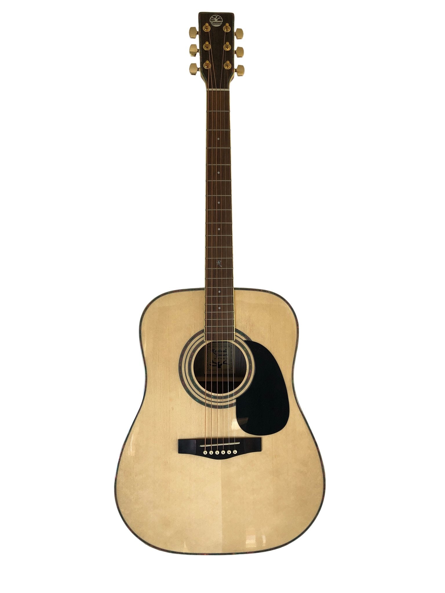 Revival RG-12 Spruce, Black Walnut Dreadnought Guitar Guitars Revival   